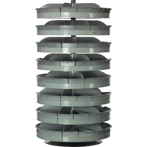Modules de stockage Rotabin, 500 lb Capacit&eacute; par niveau, 4 Niveau(x), 35" ha x 34" dia Air Extreme Inc.