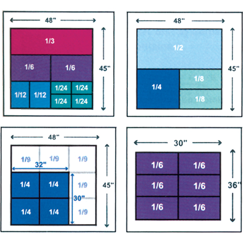 Syst&egrave;me de contenants d'exp&eacute;dition 4845 de StakPak Plus, 15" la x 24" p x 7,5" h, Bleu royal Air Extreme Inc.