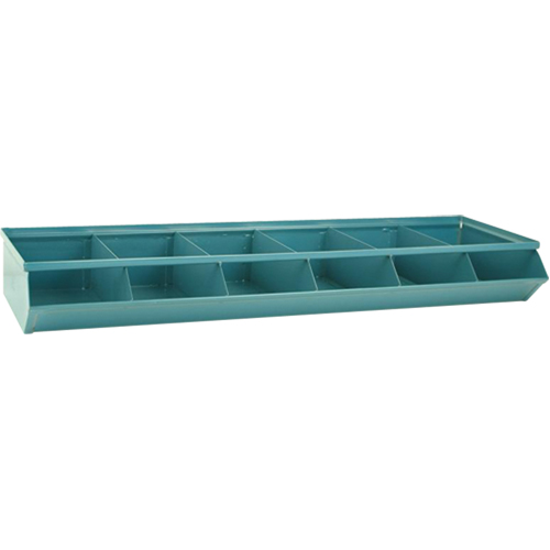 Sectional Bin Units, 100 lbs. Cap., 37" W x 12" D x 4-1/2" H, Blue Air Extreme Inc.
