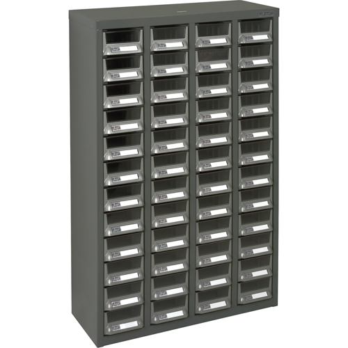 Casiers pour pi&egrave;ces KPC-400, Acier galvanis&eacute;, 48 tiroirs, 22-3/5" x 8-7/10" x 36-9/10", Gris Air Extreme Inc.