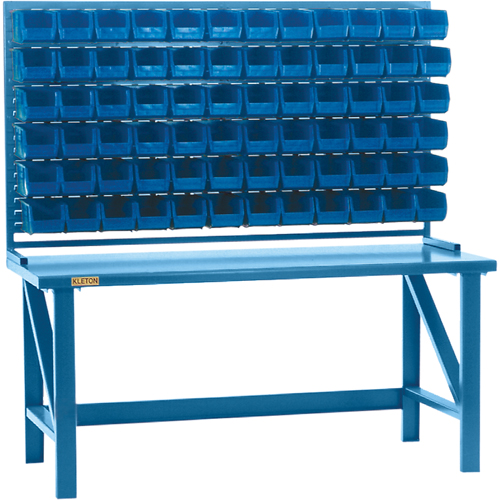 Rayonnage &agrave; persienne avec bacs, 36 bacs, 72" la x 15" p x 40" h Air Extreme Inc.