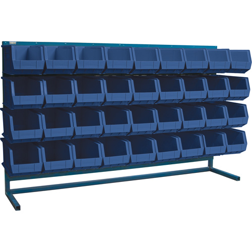 Rayonnage &agrave; persienne avec bacs, 36 bacs, 72" la x 15" p x 40" h Air Extreme Inc.