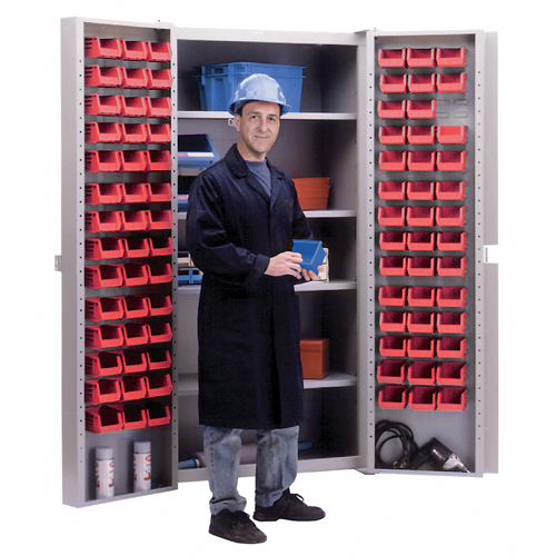 Deep-Door Combination Cabinet, 38" W x 24" D x 72" H, 4 Shelves Air Extreme Inc.