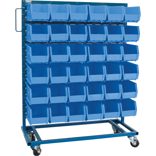 Support mobile pour bacs &agrave; un c&ocirc;t&eacute;, &agrave; un c&ocirc;t&eacute;, 36 bacs, 36" la x 16" p x 46-1/2" h Air Extreme Inc.