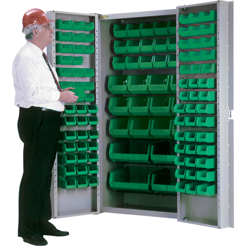 Armoire &agrave; combinaison avec porte creuse, 38" la x 24" p x 72" h, 36 tablettes Air Extreme Inc.