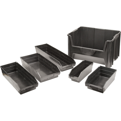 Bacs &agrave; pi&egrave;ces en plastique recycl&eacute;, 4-1/8" la x 11-5/8" p x 4" h, Capacit&eacute; de 30 lb Air Extreme Inc.