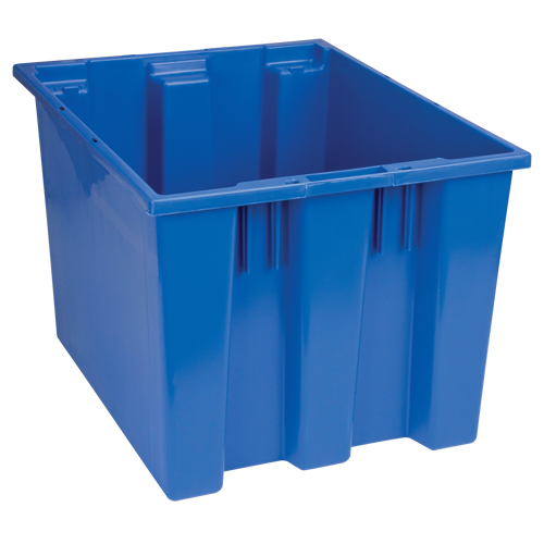 Stack & Nest Totes, 13" x 19.5" x 15.5", Blue Air Extreme Inc.