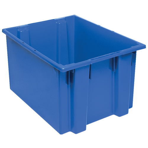 Stack & Nest Totes, 13" x 23.5" x 19.5", Blue Air Extreme Inc.