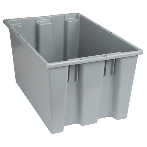 Contenants Stack & Nest, 12" x 23,5" x 15,5", Gris Air Extreme Inc.