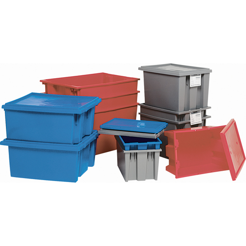 Contenants Stack & Nest, 15" x 29,5" x 19,5", Bleu Air Extreme Inc.