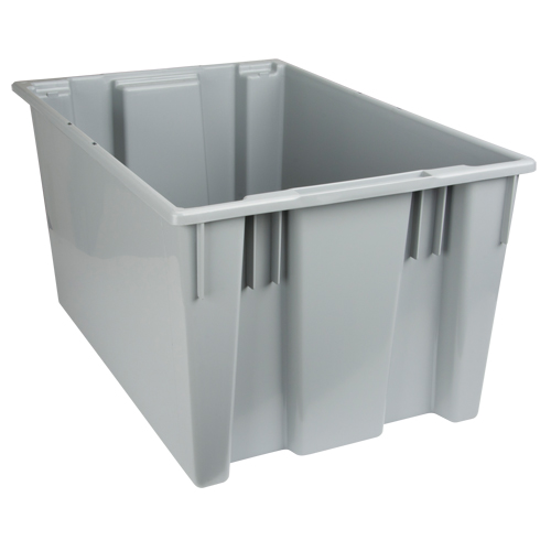 Contenants Stack & Nest, 15" x 29,5" x 19,5", Gris Air Extreme Inc.