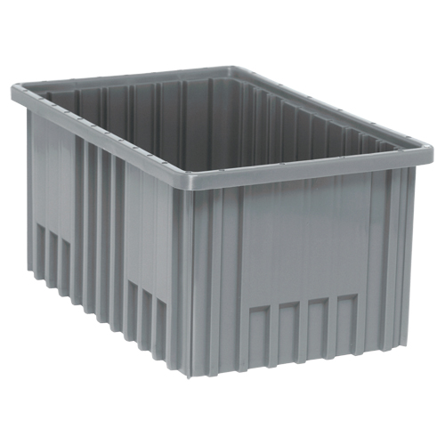 Contenants Divider Box, Plastique, 16,5" la x 10,9" p x 8" h, Gris Air Extreme Inc.