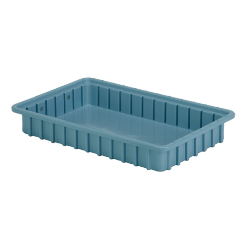 Contenants Divider Box, Poly&eacute;thyl&egrave;ne, 16,5" la x 10,9" p x 2,5" h, Bleu p&acirc;le Air Extreme Inc.