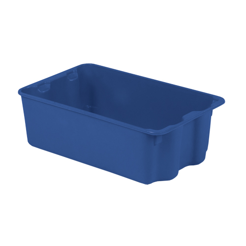 Polylewton Stack-N-Nest&reg; Containers, 7.9" x 24" x 14.1", Blue Air Extreme Inc.