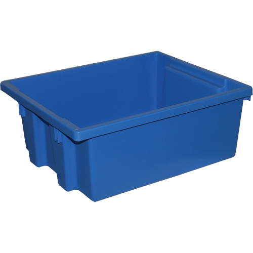 Stack-N-Nest&reg; Storage Bins, 6" x 15.25" x 12.25", Blue Air Extreme Inc.