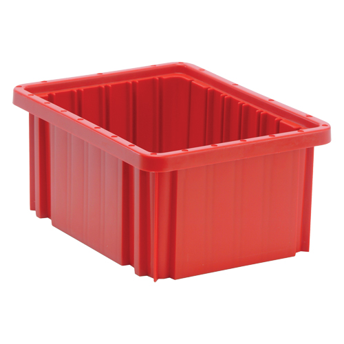 Contenants Divider Box, Plastique, 10,9" la x 8,3" p x 5" h, Rouge Air Extreme Inc.