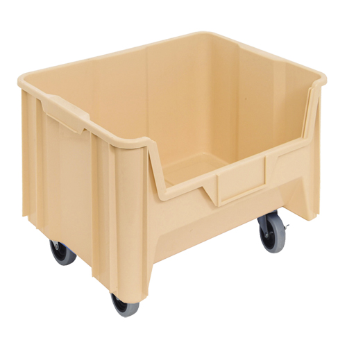 Bac g&eacute;ant mobile empilable, 12-7/16" ha x 19-7/8" la x 15-1/4" p, Capacit&eacute; de 250 lb, Ivoire Air Extreme Inc.