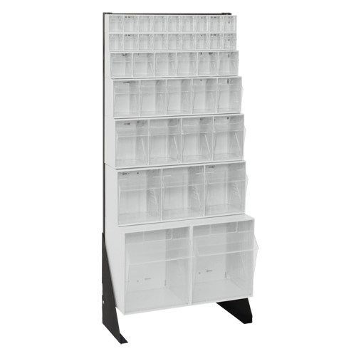 Support pour bacs basculants, 23-5/8" la x 8" p x 52" h, 38 tiroirs Air Extreme Inc.