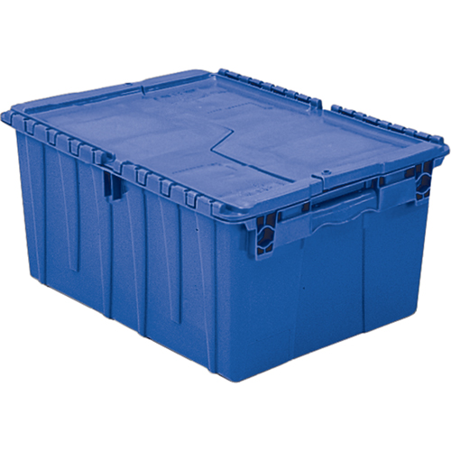 Flipak&reg; Polyethylene Plastic (PE) Distribution Containers, 11.8" x 9.8" x 7.7", Blue Air Extreme Inc.