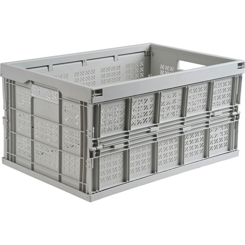 Collapsible Container, 21" L x 14" W x 10.5" H, Grey Air Extreme Inc.