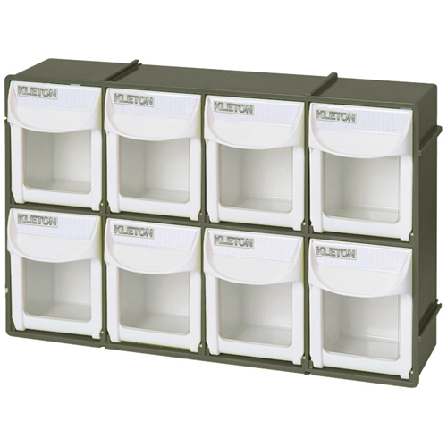 Bac basculant robuste, 11-3/4" la x 2-3/4" p x 7-7/8" h, 8 tiroirs Air Extreme Inc.