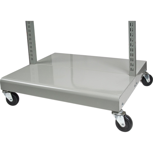 Servante mobile de bacs &agrave; plateaux inclinables - chariot seulement, &agrave; deux c&ocirc;t&eacute;s, 26-1/4" la x 22" p x 57-1/2" h Air Extreme Inc.