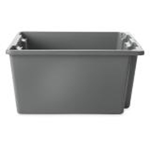 Caisse-palette empilable et emboîtable, 10" x 15,5" x 19,5", Gris Air Extreme Inc.
