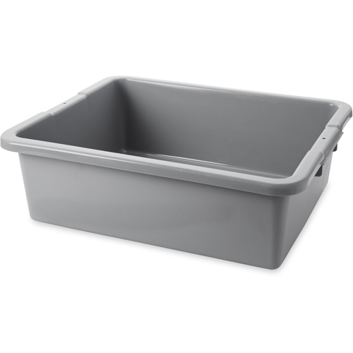 Contenant utilitaire sans compartiments, 7" ha x 21,5" p x 17" lo, Poly&eacute;thyl&egrave;ne, Gris Air Extreme Inc.