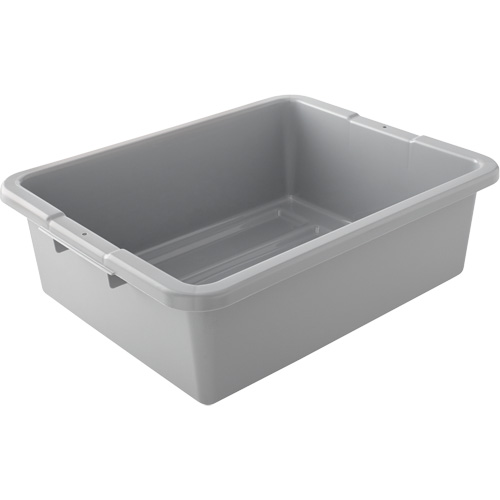 Contenant utilitaire sans compartiments, 7" ha x 21,5" p x 17" lo, Plastique, Gris Air Extreme Inc.