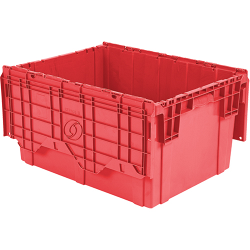 Flipak Polyethylene Plastic (PE) Distribution Containers, 27.9" x 20.9" x 15.2", Red Air Extreme Inc.
