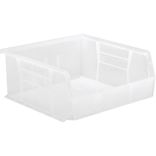 Clear-View Ultra Stack & Hang Bin, 11" W x 5" H x 10-7/8" D, Clear Air Extreme Inc.