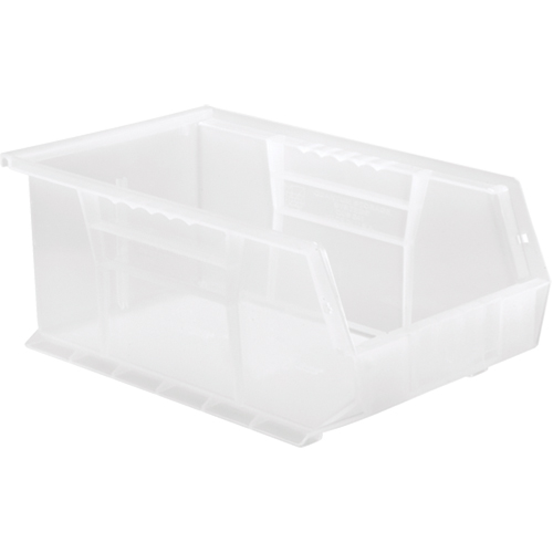 Clear-View Ultra Stack & Hang Bin, 8-1/4" W x 6" H x 13-5/8" D, Clear Air Extreme Inc.