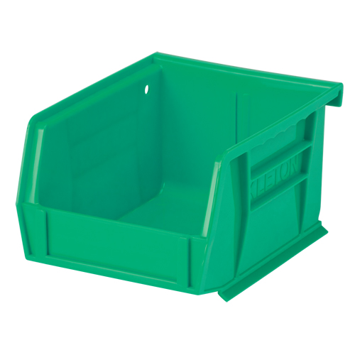 Bac empilable & &agrave; suspendre, 4-1/8" la, 3" h x 5-3/8" p, Vert Air Extreme Inc.