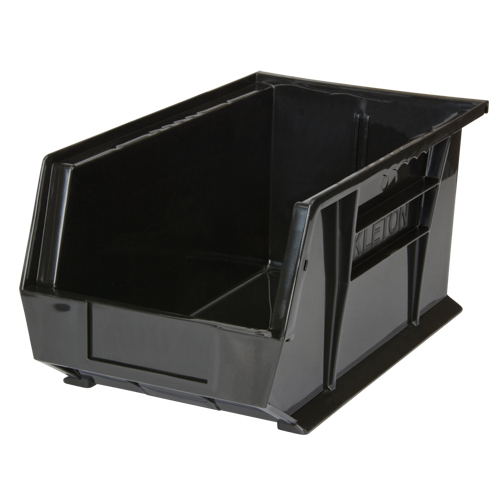 Stack & Hang Bin, 8-1/4" W x 7" H x 14-3/4" D, Black Air Extreme Inc.