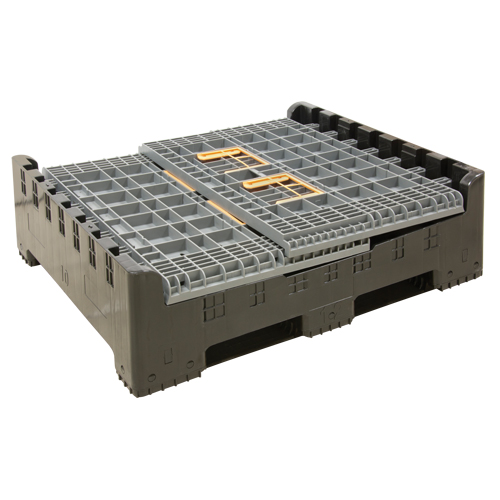 Contenant de vrac pliable, 47,2" lo x 39,4" la x 39,4" h, Gris Air Extreme Inc.