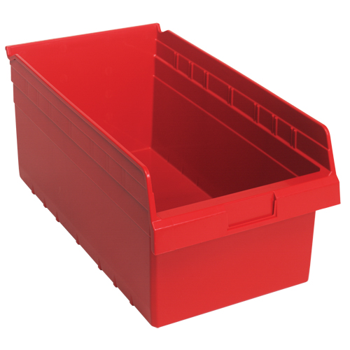 Bacs pour &eacute;tag&egrave;re Store-Max, 11-1/8" la x 8" H x 17-7/8" p, Rouge, Capacit&eacute; 56 lb Air Extreme Inc.