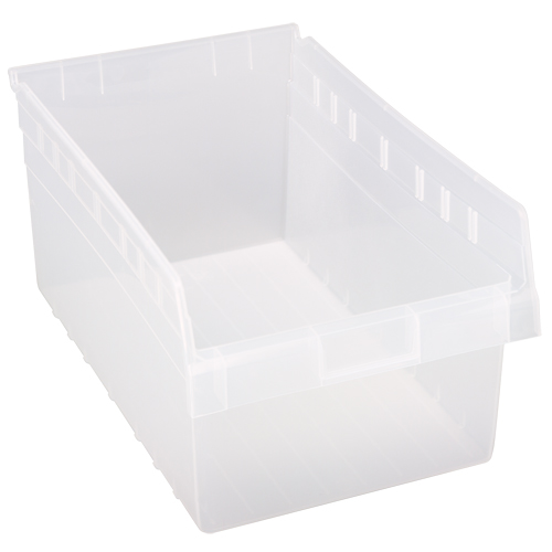Bacs pour &eacute;tag&egrave;re Store-Max, 11-1/8" la x 8" H x 17-7/8" p, Transparent, Capacit&eacute; 56 lb Air Extreme Inc.