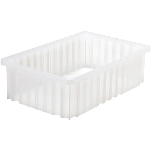 Contenant Divider Box, Plastique, 16,5" la x 10,875" p x 5" h, Gris Air Extreme Inc.