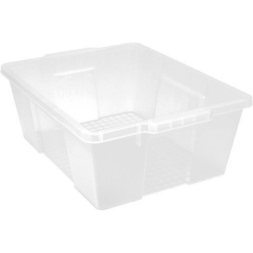 Contenant avec loquets en plastique,  la x 21" p x 7,75" h, Transparent Air Extreme Inc.