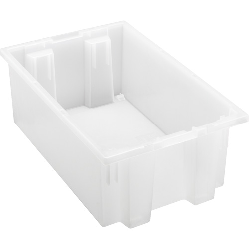 Contenant robuste Stack & Nest, 6" x 11" x 18", Transparent Air Extreme Inc.