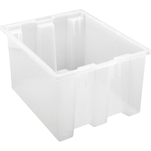 Contenant robuste Stack & Nest, 10" x 15,5" x 19,5", Transparent Air Extreme Inc.