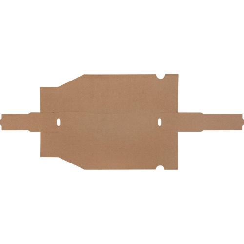 Boîtes profondes en carton ondul&eacute;, 1-15/16" la x 11-1/4" p x 4-1/2" h, Beige Air Extreme Inc.