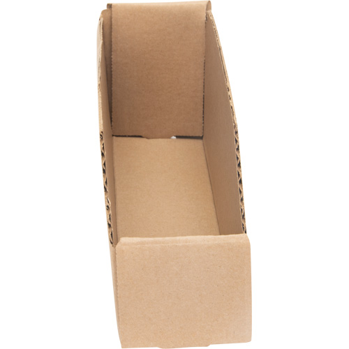 Deep Corrugated Parts Bins, 2-7/8" W x 11-1/4" D x 4-1/2" H, Beige Air Extreme Inc.