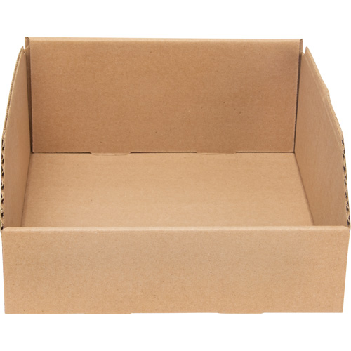 Boîtes profondes en carton ondul&eacute;, 11-3/4" la x 11-1/4" p x 4-1/2" h, Beige Air Extreme Inc.