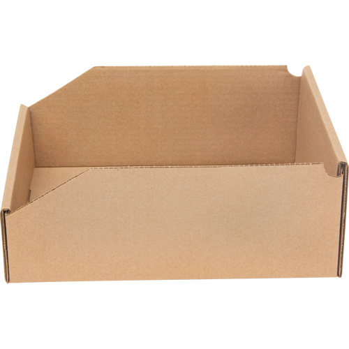 Boîtes profondes en carton ondul&eacute;, 11-3/4" la x 11-1/4" p x 4-1/2" h, Beige Air Extreme Inc.