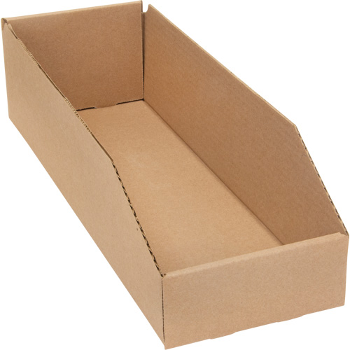 Boîtes profondes en carton ondul&eacute;, 5-3/4" la x 17-1/4" p x 4-1/2" h, Beige Air Extreme Inc.