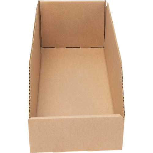 Boîtes profondes en carton ondul&eacute;, 5-3/4" la x 17-1/4" p x 4-1/2" h, Beige Air Extreme Inc.