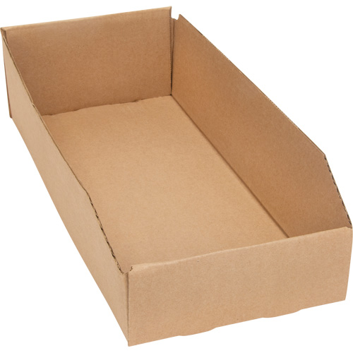 Boîtes profondes en carton ondul&eacute;, 7-3/4" la x 17-1/4" p x 4-1/2" h, Beige Air Extreme Inc.