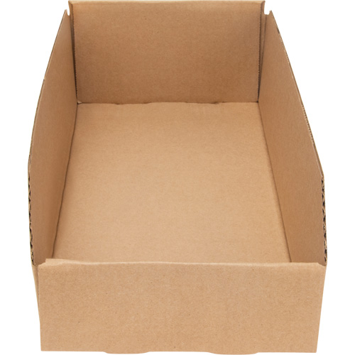 Boîtes profondes en carton ondul&eacute;, 7-3/4" la x 17-1/4" p x 4-1/2" h, Beige Air Extreme Inc.