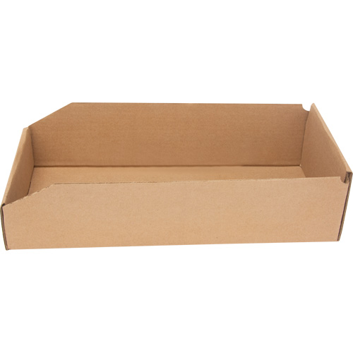 Boîtes profondes en carton ondul&eacute;, 7-3/4" la x 17-1/4" p x 4-1/2" h, Beige Air Extreme Inc.